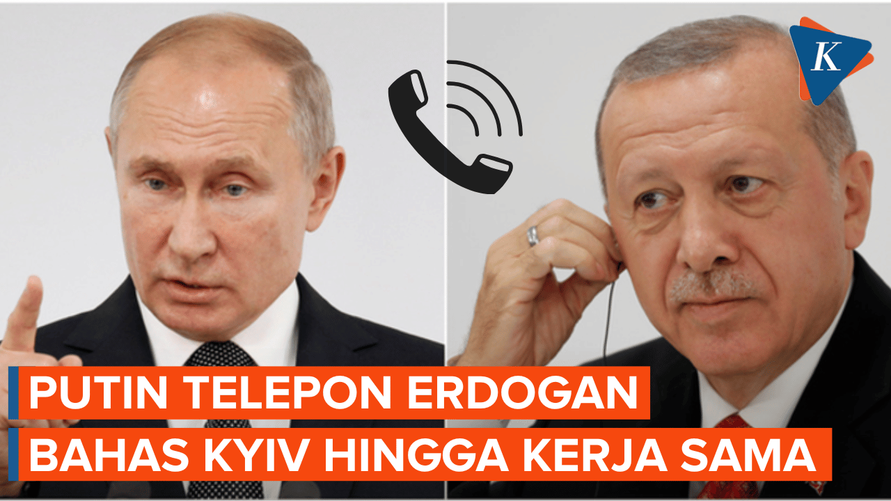Putin dan Erdogan Saling Bertelepon, Bahas Apa?