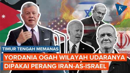 Yordania Tak Izinkan Iran, AS, dan Israel Bertempur di Wilayah Udaranya