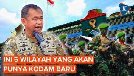 TNI Bakal Punya 5 Kodam Baru, Di Mana Saja?