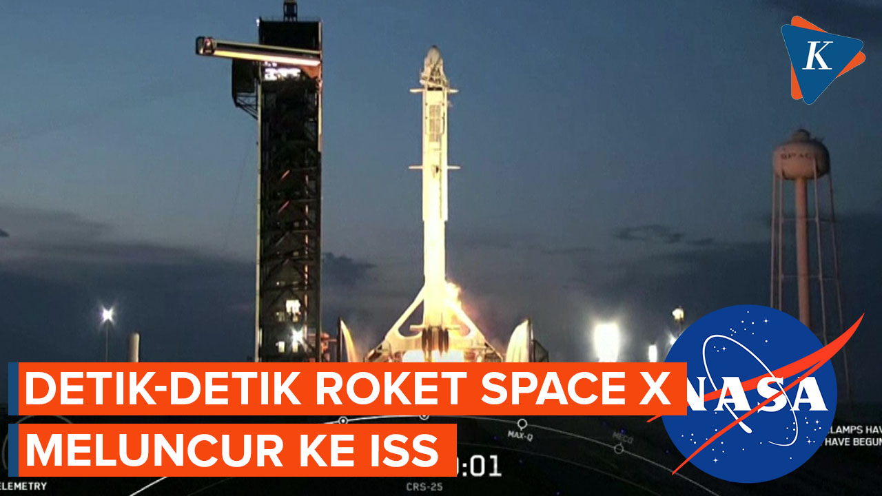 SpaceX Luncurkan Roket Luar Angkasa ke ISS
