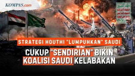 Dua Taktik Asimetris Houthi: Satu Tangan Tembak Rudal Ke Jantung Saudi, Lainnya Gempur Darat Yaman