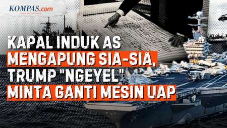 Perang Iran Cekik Kapal Induk AS, Trump Perkeruh Petaka, Rombak Teknik Tempur Biaya "Selangit"