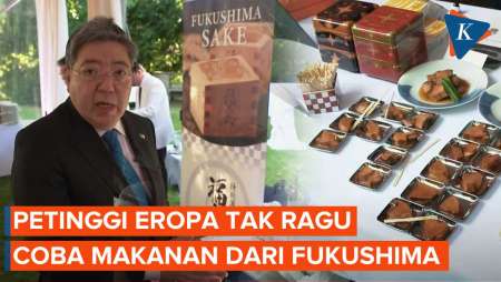 Demi Tunjukkan Produknya Aman, Dubes Jepang Promosi Sushi di Brussels