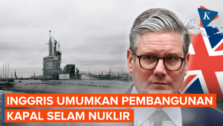 Inggris Tingkatkan Pertahanan, Bangun 12 Kapal Selam Bertenaga Nuklir dan 6 Pabrik Amunisi
