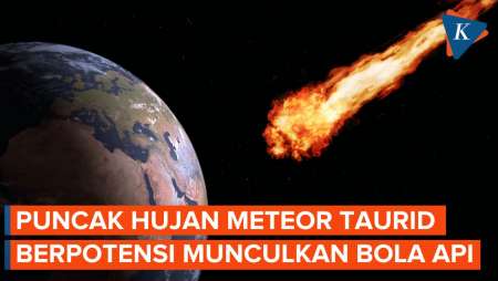 Puncak Hujan Meteor Taurid Utara Malam Ini, Hadirkan Bola Api Di Langit