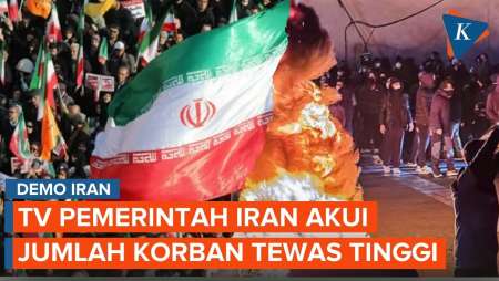 Televisi Pemerintah Akui Banyaknya Jumlah Korban Tewas Dalam Demo Iran