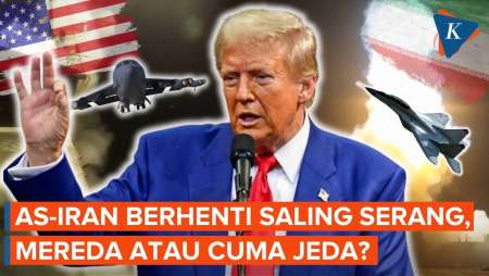 Kenapa AS Tiba-tiba Berhenti Sejenak Serang Iran?