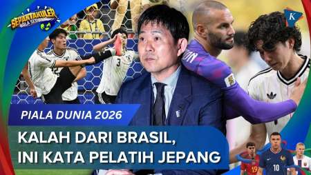 Kata Pelatih Jepang Usai Kalah Dramatis Dari Brasil
