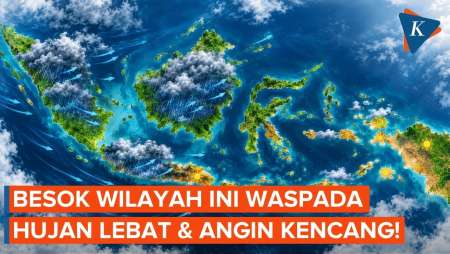 BMKG Prediksi Hujan Lebat & Angin Kencang Besok 17 September 2026, Ini Wilayahnya!