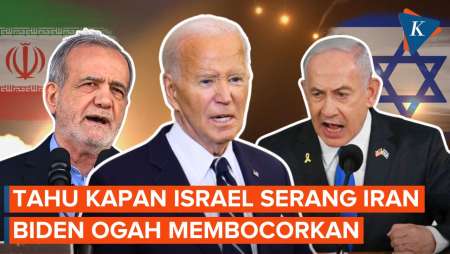 Tahu Kapan Israel Serang Iran, Biden Tak Sudi Membocorkan