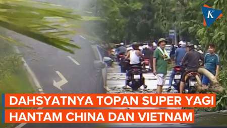 Dahsyatnya Topan Super Yagi yang Memakan Korban Jiwa di China dan Vietnam