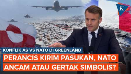 Perancis Kirim Pasukan ke Greenland, Ancaman Terang-terangan NATO ke AS?