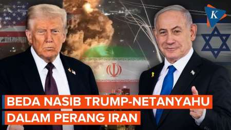 Beda Nasib Trump-Netanyahu Perangi Iran
