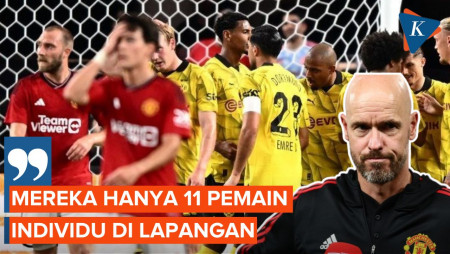 Man United Melempem di Pramusim, 3 Kali Kalah Beruntun, Ten Hag Kesal Bukan Main