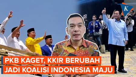 PKB Kaget Nama KKIR Berubah Jadi Koalisi Indonesia Maju