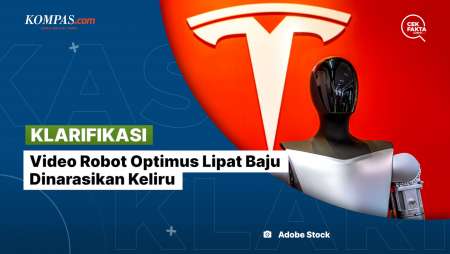 [KLARIFIKASI] Video Robot Optimus Lipat Baju Dinarasikan Keliru