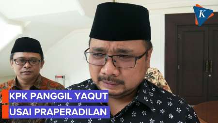 Kalah Praperadilan, Yaqut Langsung Dipanggil KPK