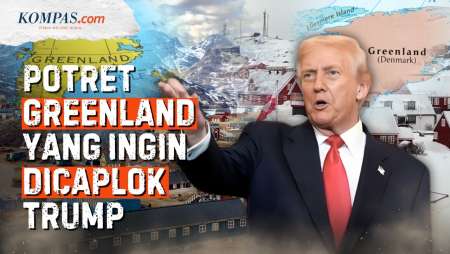 Begini Penampakan Greenland yang Mau Dicaplok Trump