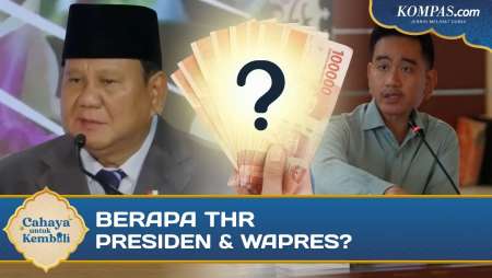 Intip THR Presiden dan Wapres RI, Capai Rp 62 Juta?