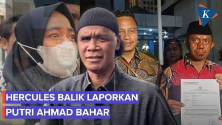Hercules Laporkan Balik Putri Ahmad Bahar Ke Polda