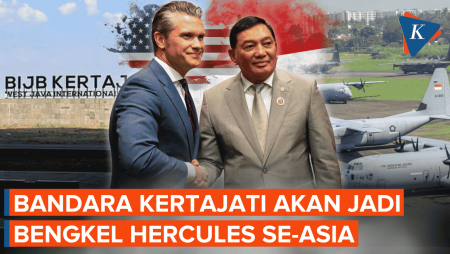Prabowo Terima Tawaran AS, Bandara Kertajati Akan Jadi Bengkel Hercules