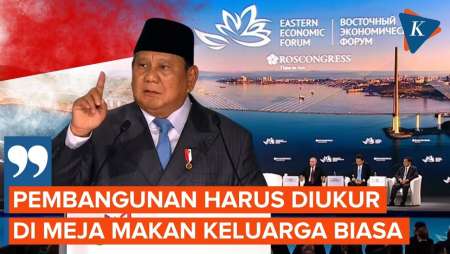 Bawa Isu MBG di Depan Putin, Prabowo: Pembangunan Harus Diukur di Meja Makan