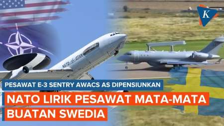 NATO Bakal Ganti Pesawat Pengintai AS Dengan Buatan Swedia
