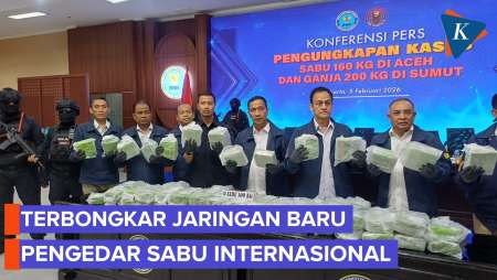 Terungkap Jaringan Pengedar Sabu Internasional dari Segitiga Emas