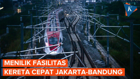 Menengok Fasilitas dan Isi Kereta Api Cepat Jakarta-Bandung