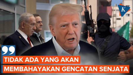 Israel Serang Gaza Lagi, Trump: Gencatan Senjata Tetap Berlaku