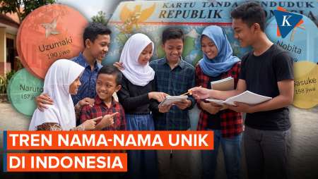 Fakta Unik di Indonesia, Bergesernya Tren Pemberian Nama ke Anak