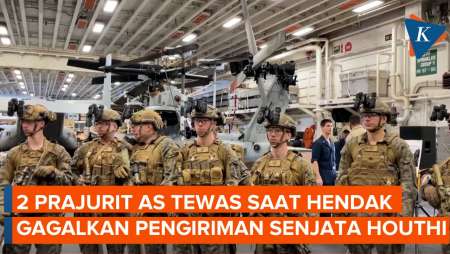 2 Tentara AS Gugur Saat Menyusup ke Kapal Iran