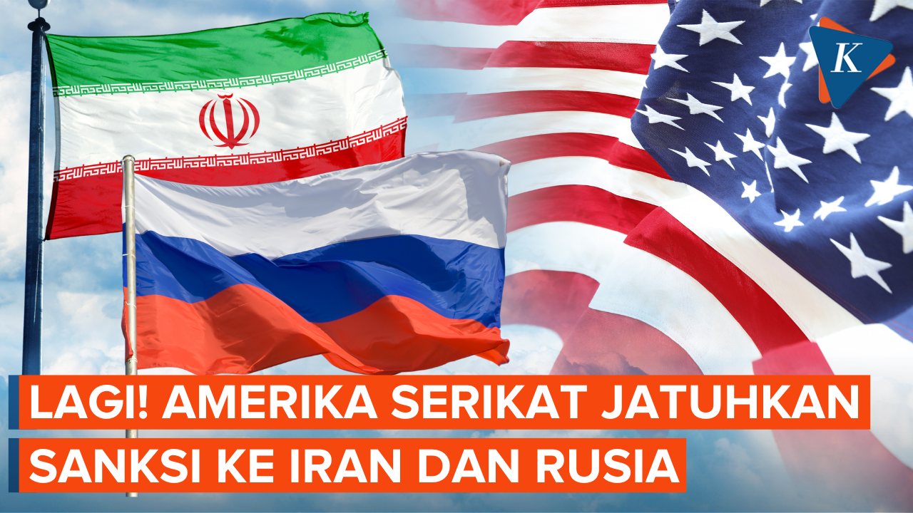 Lagi-lagi, Amerika Jatuhi Sanksi ke Rusia dan Iran