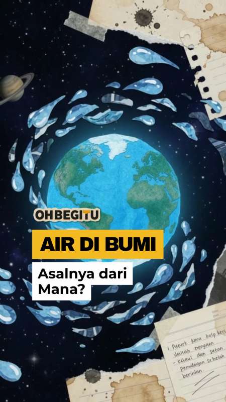 Dari Mana Asal Air di Bumi?