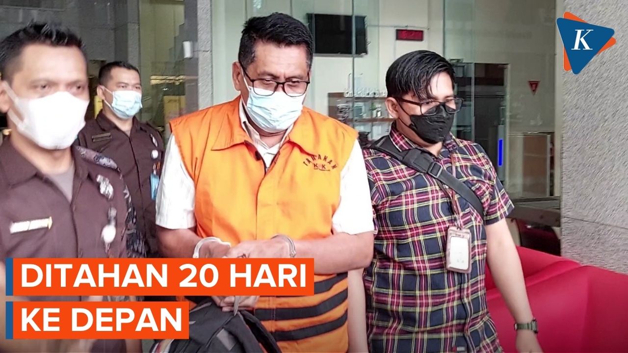 Tersangka Kasus Dugaan Suap Dana PEN Tahun 2021 Sukarman Loke Langsung Ditahan
