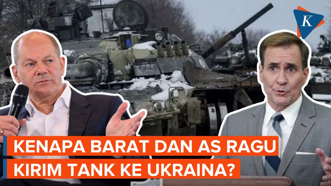 Saat Negara-negara Barat Ogah-ogahan Kirim Tank ke Ukraina