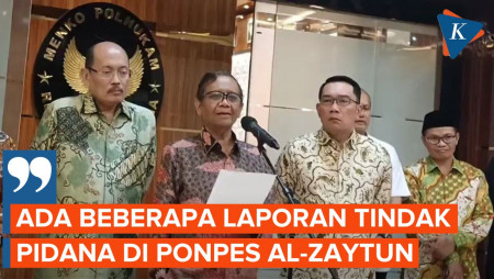 Mahfud MD Duga Ada 3 Masalah di Ponpes Al Zaytun, Salah Satunya Pelanggaran Pidana