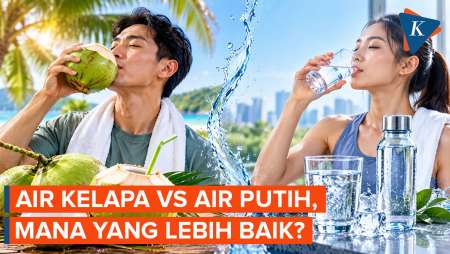 Air Kelapa Muda Vs Air Putih, Mana Yang Lebih Baik?