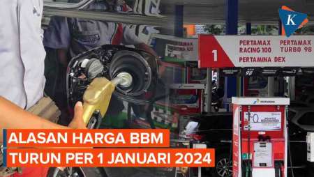 Alasan Pertamina Turunkan Harga BBM Per 1 Januari 2024