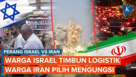 Iran-Israel Saling Serang, Begini Cara Warganya 