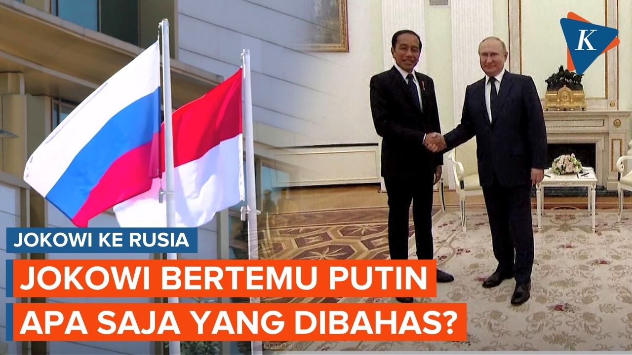 Kunjungan Presiden Joko Widodo Ke Rusia Temui Putin