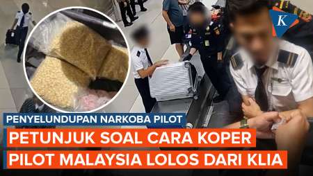 Terbongkar! Cara Pilot Malaysia Lolos Dari Bandara KLIA Saat Selundupkan Ekstasi