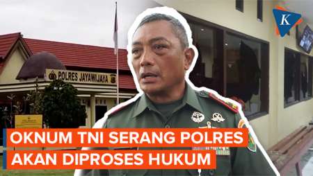 Pangdam Pastikan 5 Oknum TNI yang Serang Polres Jayawijaya Diproses Hukum