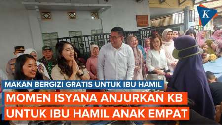 Momen Isyana Kaget Ketemu Ibu Hamil Anak Empat Saat Bagikan MBG