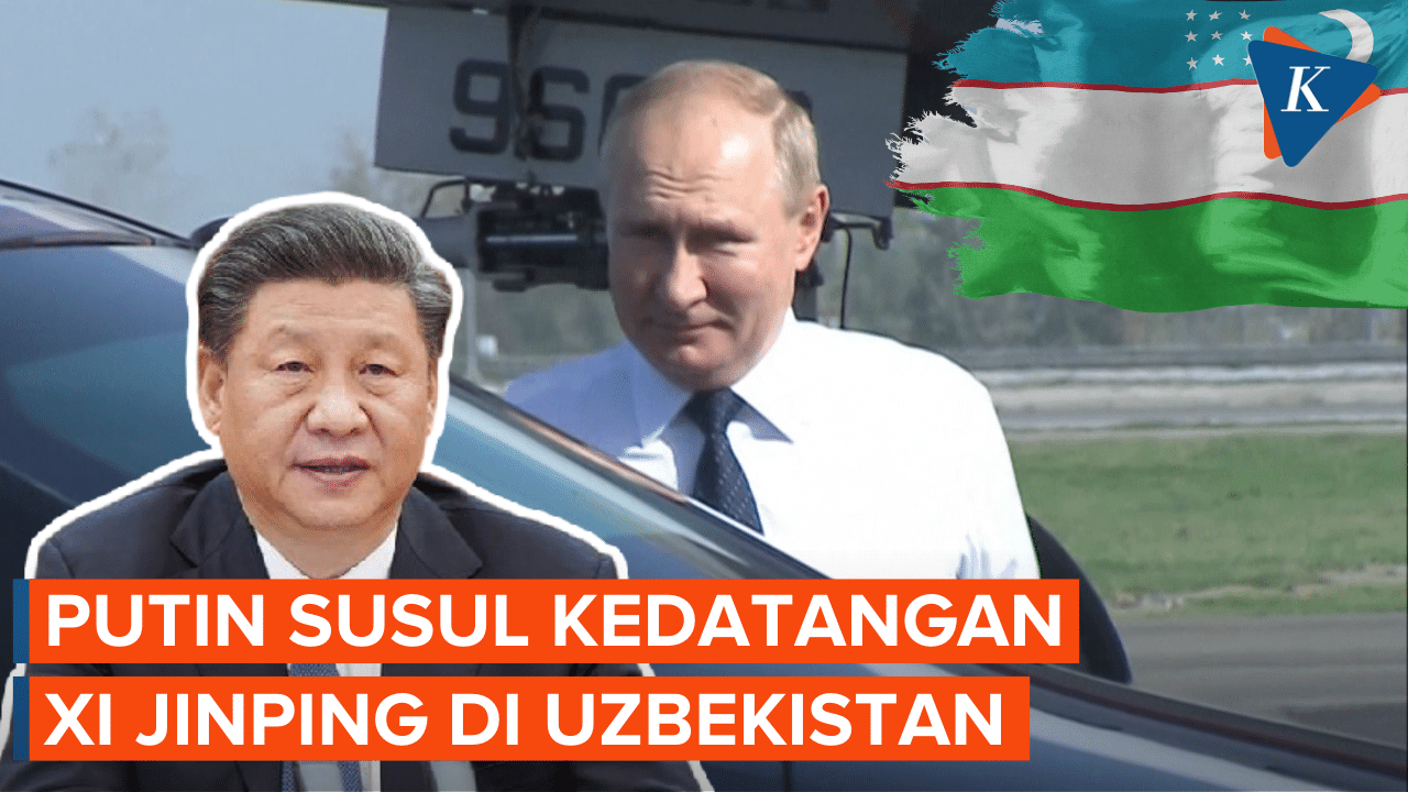 Putin Tiba di Uzbekistan untuk Bertemu Xi Jinping