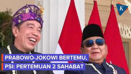 Prabowo-Jokowi Bertemu Saat MK Putuskan Ijazah Gibran, PSI: Pertemuan Rutin 2 Sahabat