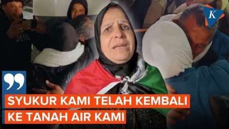 Haru Warga Palestina Pulang ke Gaza: Kami Kembali ke Rumah, Tanah Air Kami