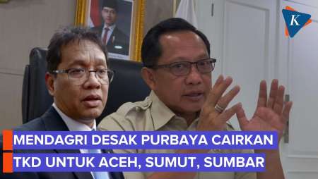 Mendagri Minta Purbaya Segera Cairkan Dana TKD Aceh, Sumut, Sumbar