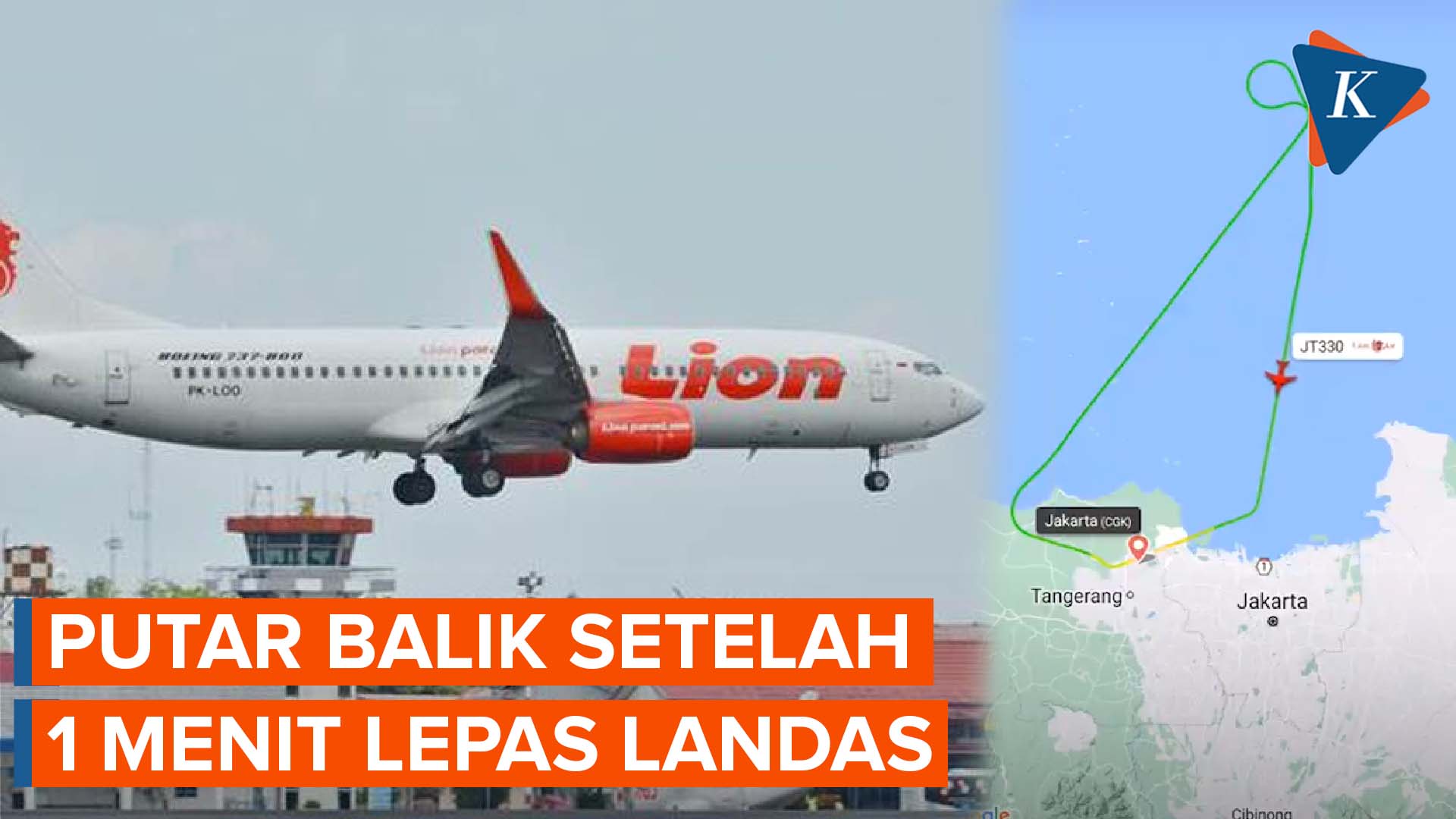 4 Fakta Pesawat Lion Air JT-330 Putar Balik ke Soetta karena Kendala Mesin