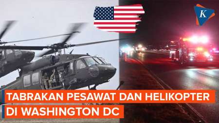 Tabrakan Pesawat dan Helikopter Militer di Washington, Picu Penyelamatan Besar-besaran